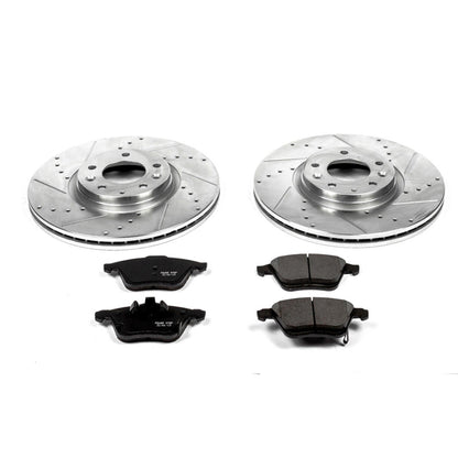 PowerStop Front Z23 Evolution Sport Brake Kit | Mazda 6 (06-07) (K4660)