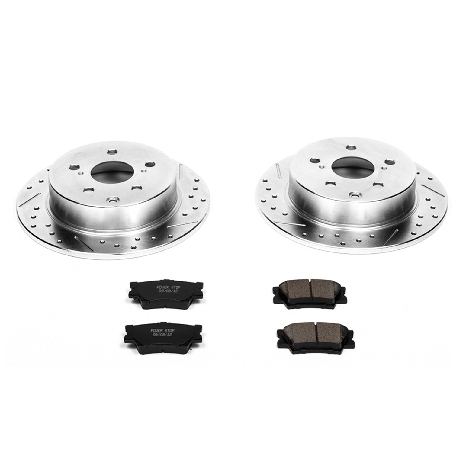 PowerStop Rear Z23 Evolution Sport Brake Kit | Pontiac Vibe (09-10) (K4670)