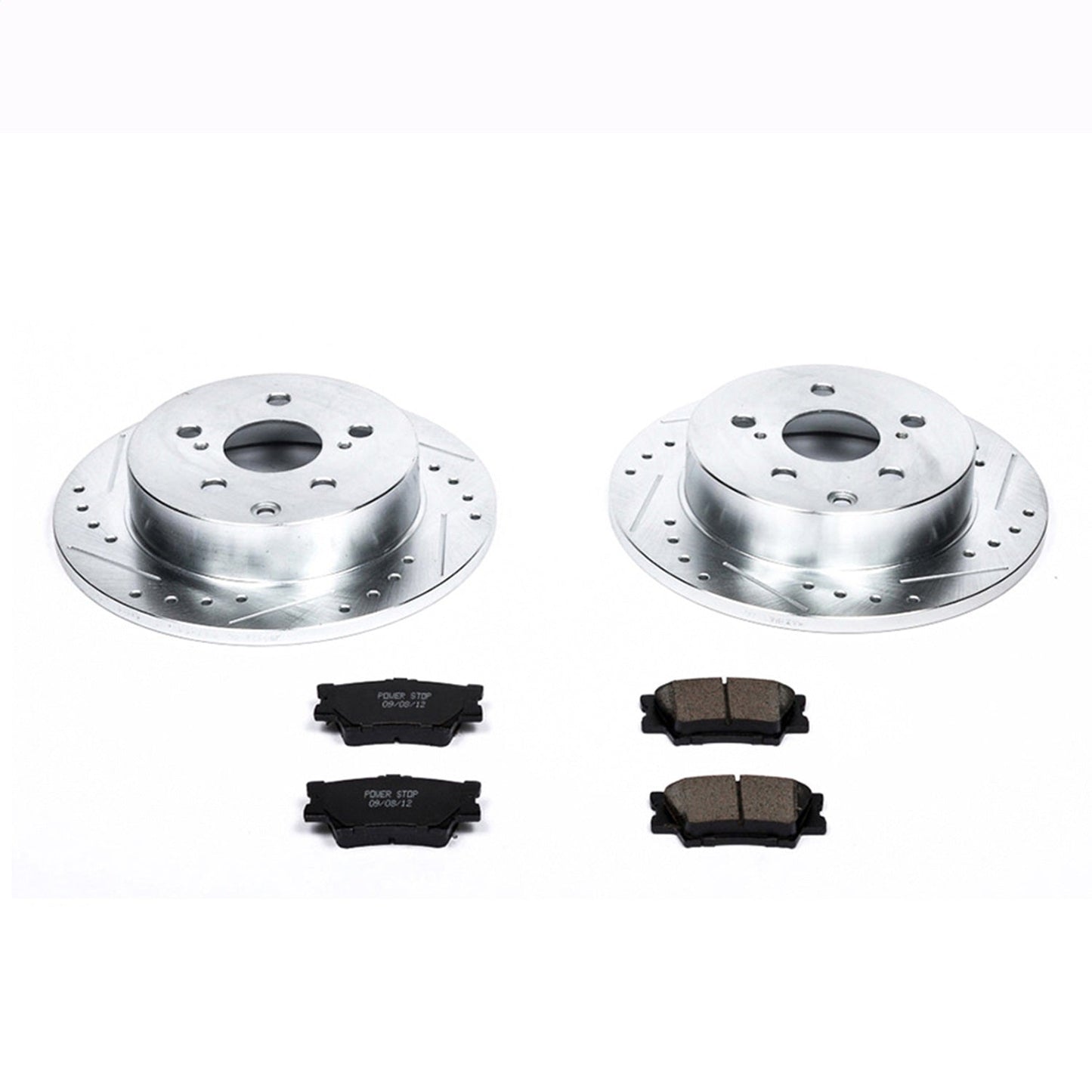 PowerStop Rear Z23 Evolution Sport Brake Kit | Lexus HS250h (10-12) (K4671)