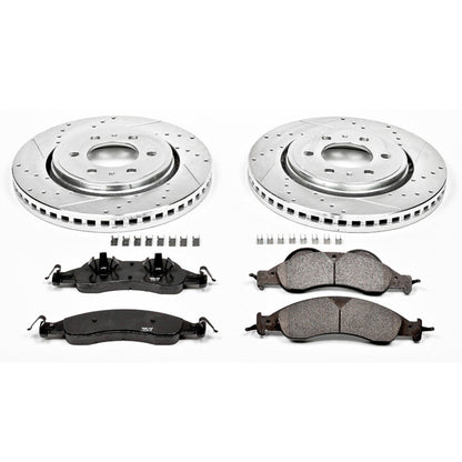 PowerStop Front Z23 Evolution Sport Brake Kit | Ford Expedition (07-09) (K4682)