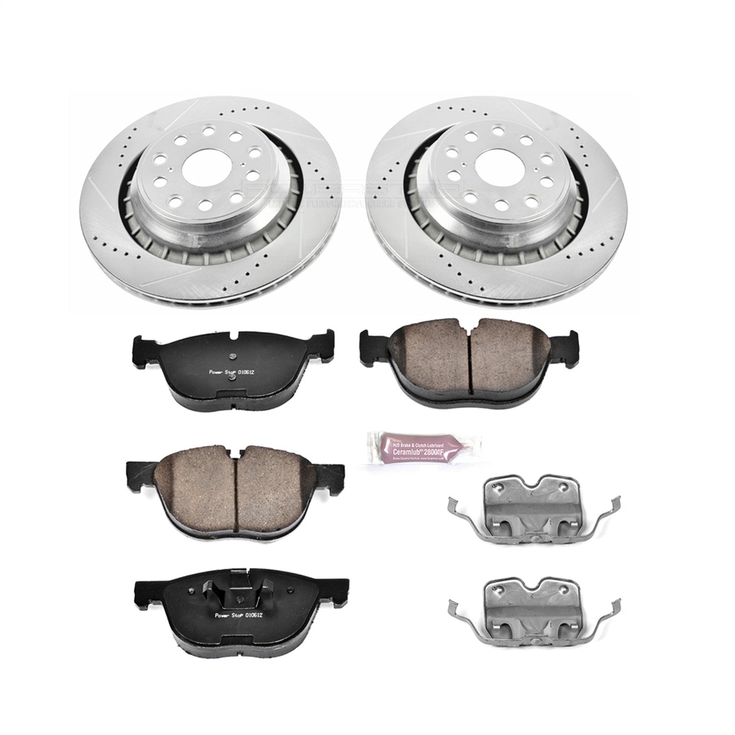 PowerStop Front Z23 Evolution Sport Brake Kit | BMW X5 (07-10) (K4692)