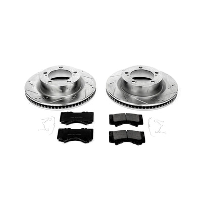 PowerStop Z23 Evolution Sport Front Brake Kit | Lexus LX570 (08-11) (K4696)