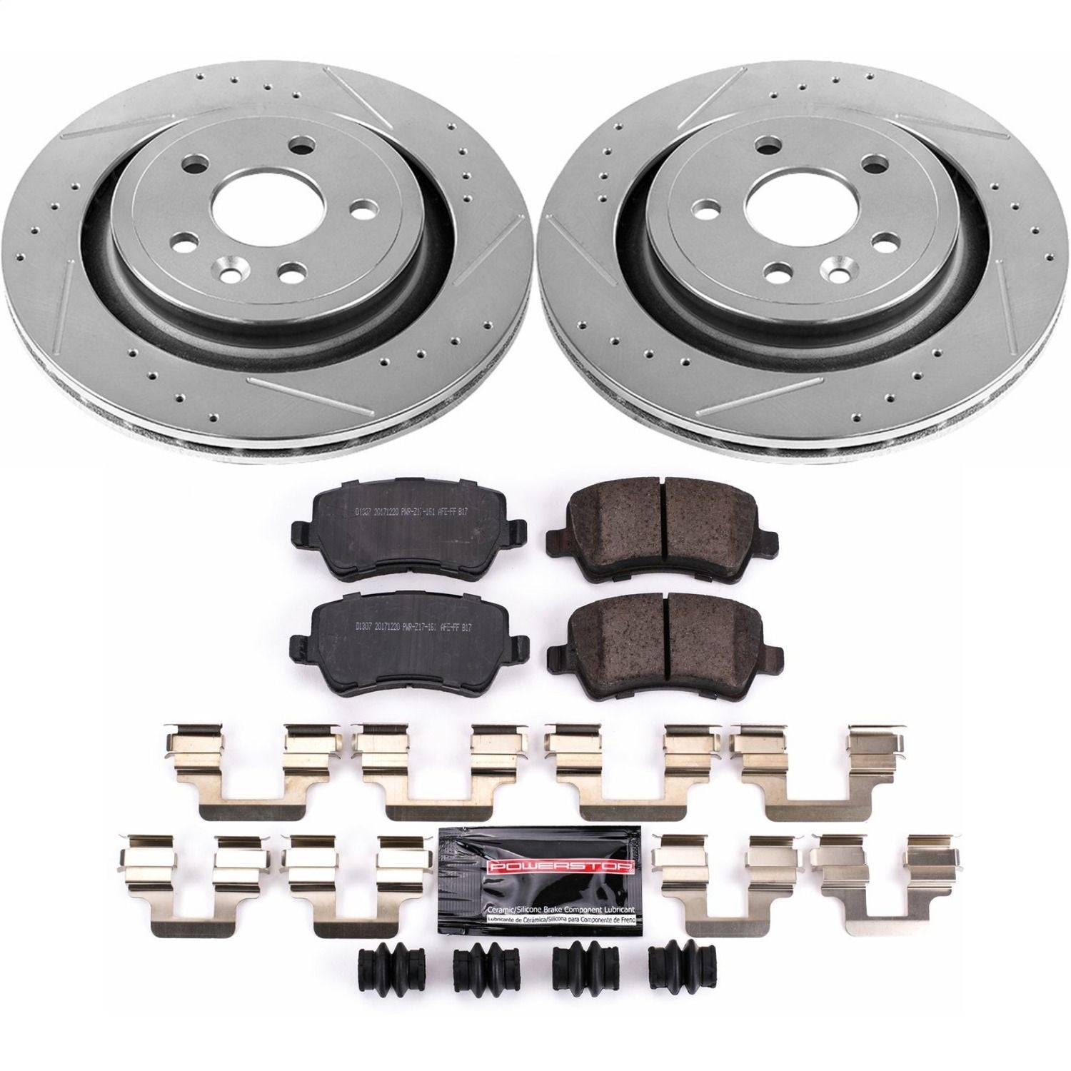 PowerStop Rear Z23 Evolution Sport Brake Kit | Volvo S60 (11-18) (K4702)
