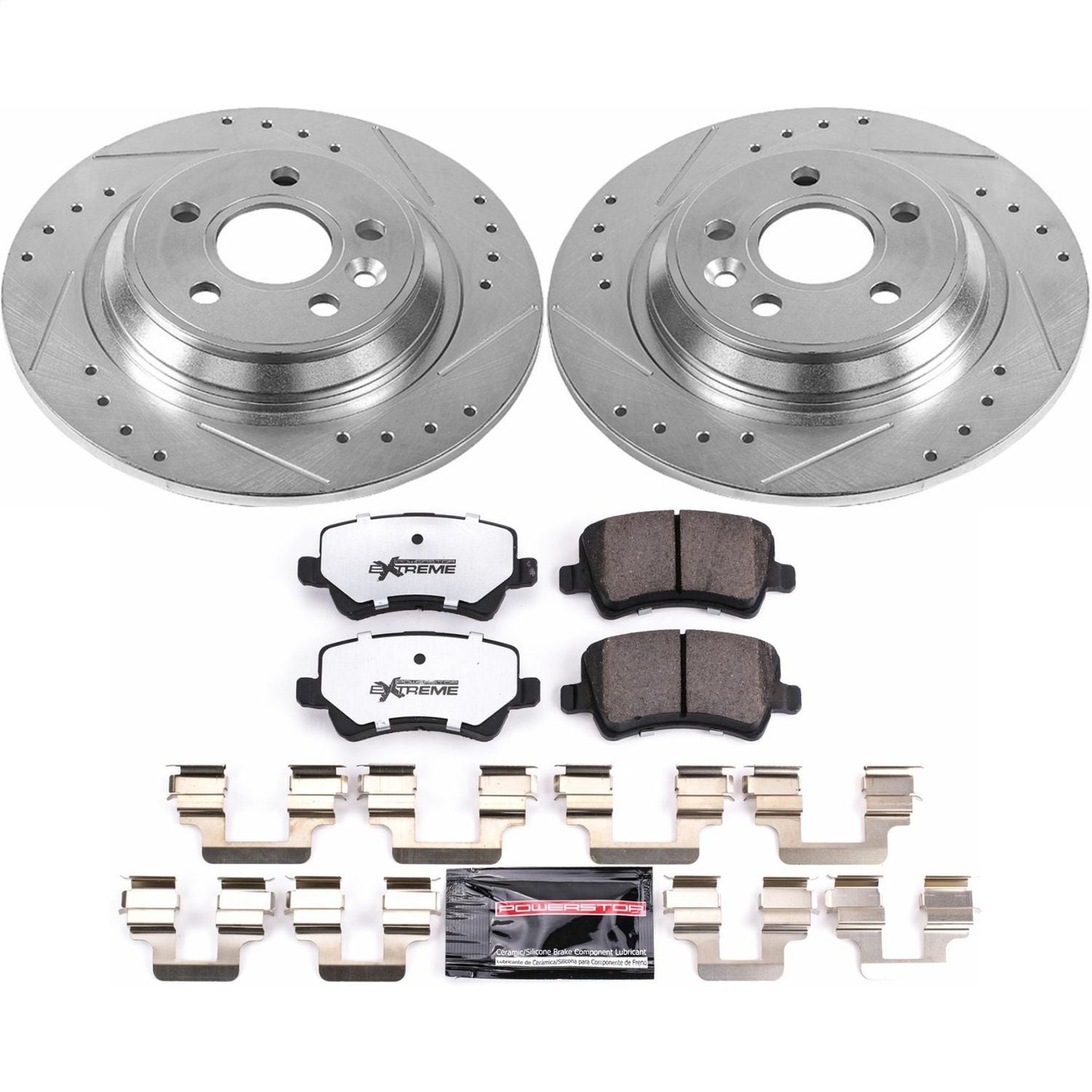 PowerStop Rear Z36 Truck & Tow Brake Kit | Volvo S60 (11-18) (K4704-36)