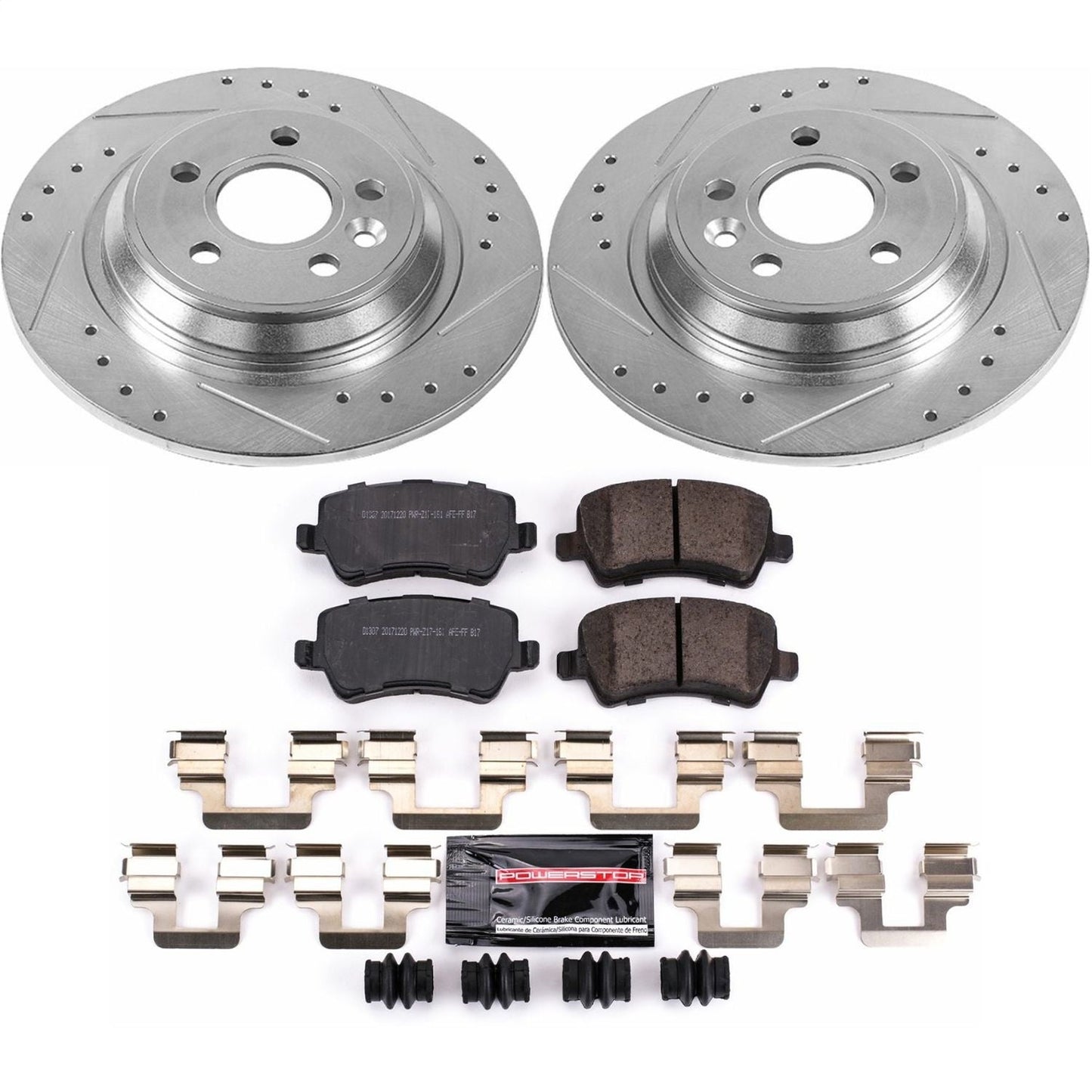 PowerStop Rear Z23 Evolution Sport Brake Kit | Volvo S60 (11-18) (K4704)