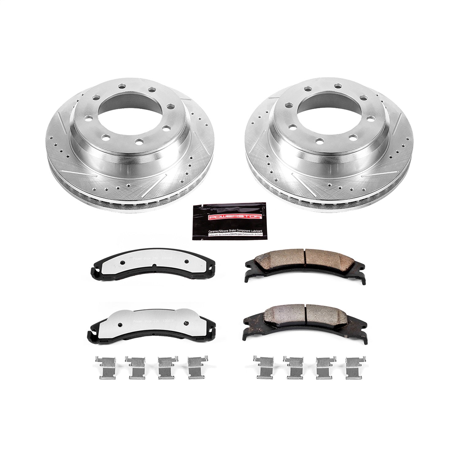 PowerStop Rear Z36 Truck & Tow Brake Kit | Ford E-150 (08-14) (K4718-36)