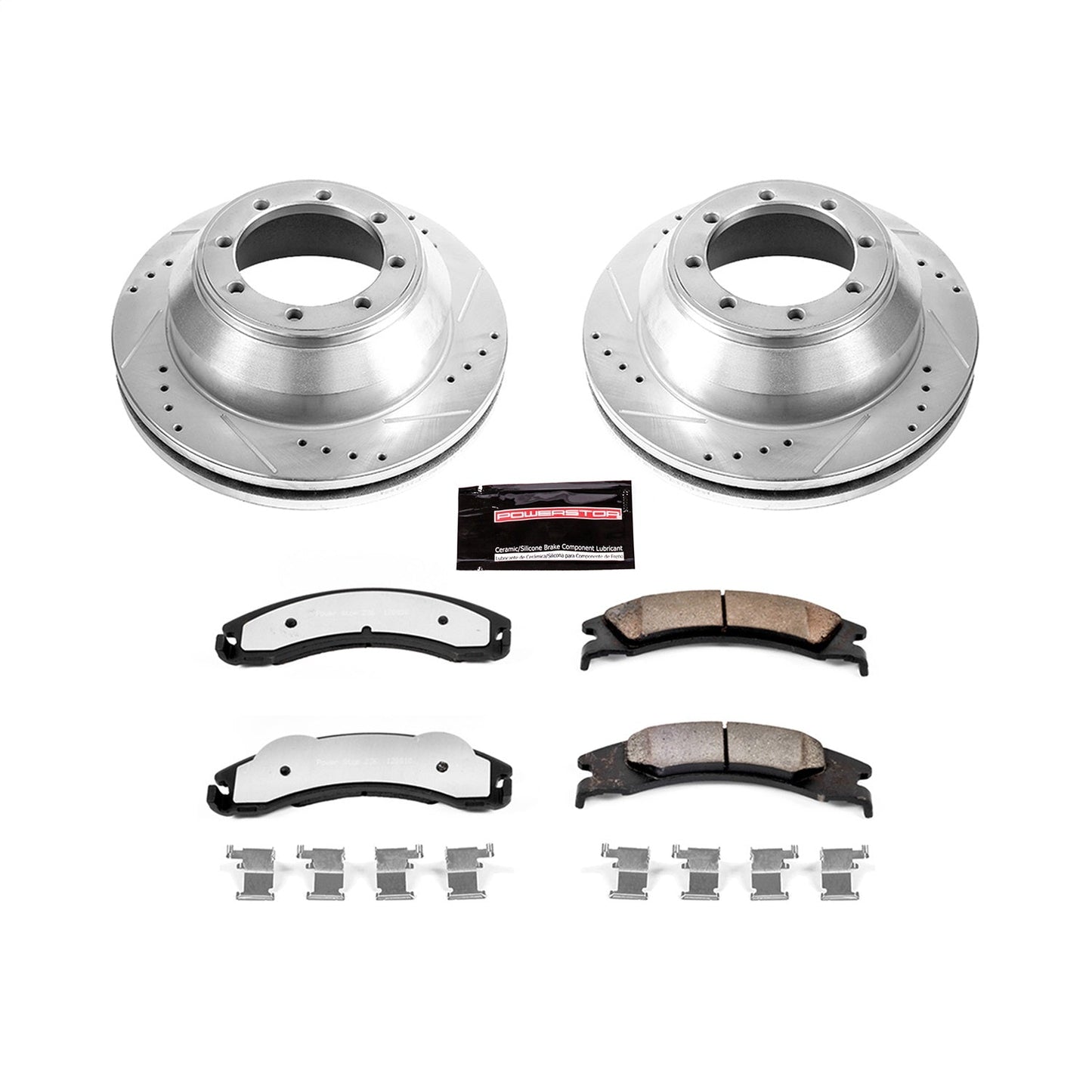 PowerStop Rear Z36 Truck & Tow Brake Kit | Ford E-450 Super Duty (17-18) (K4719-36)
