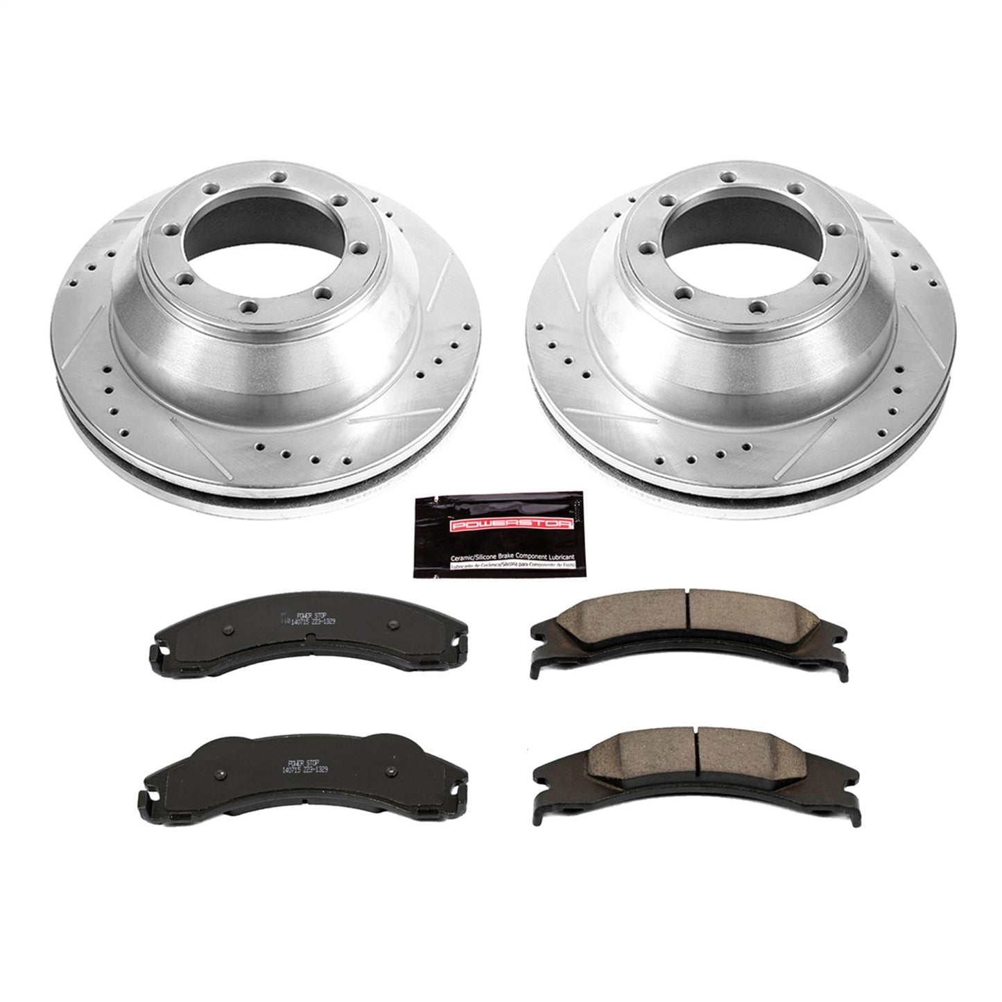 PowerStop Rear Z23 Evolution Brake Kit | Ford E-450 Super Duty (17-18) (K4719)