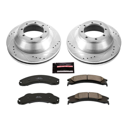 PowerStop Rear Z23 Evolution Brake Kit | Ford E-450 Super Duty (17-18) (K4719)