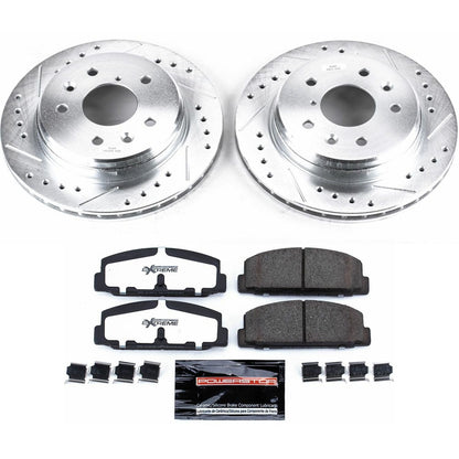 PowerStop Rear Z26 Street Warrior Brake Kit | Mazda RX-7 (86-91) (K472-26)