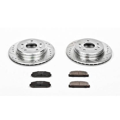 PowerStop Rear Z23 Evolution Sport Brake Kit | Mazda RX-7 (86-91) (K472)