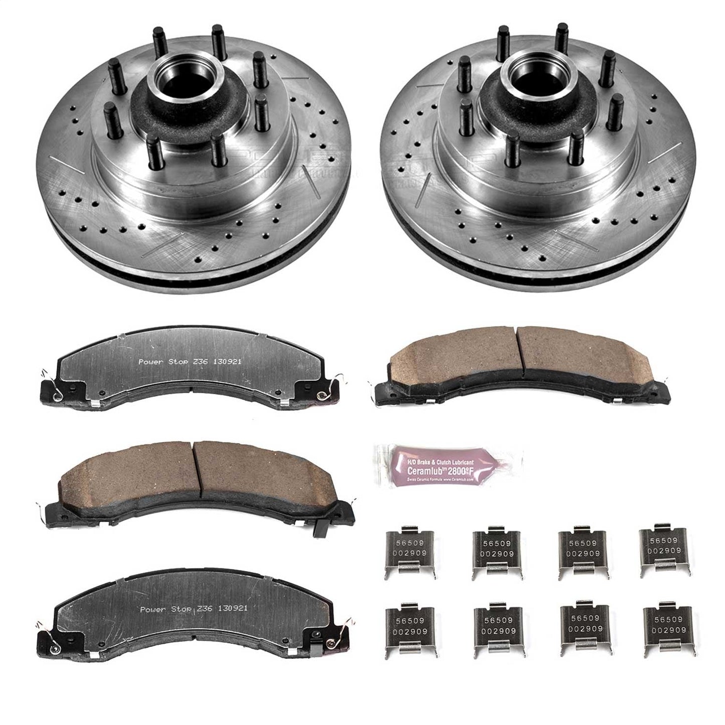 PowerStop Rear Z36 Truck & Tow Brake Kit | Ram 5500 (11-12) (K4722-36)