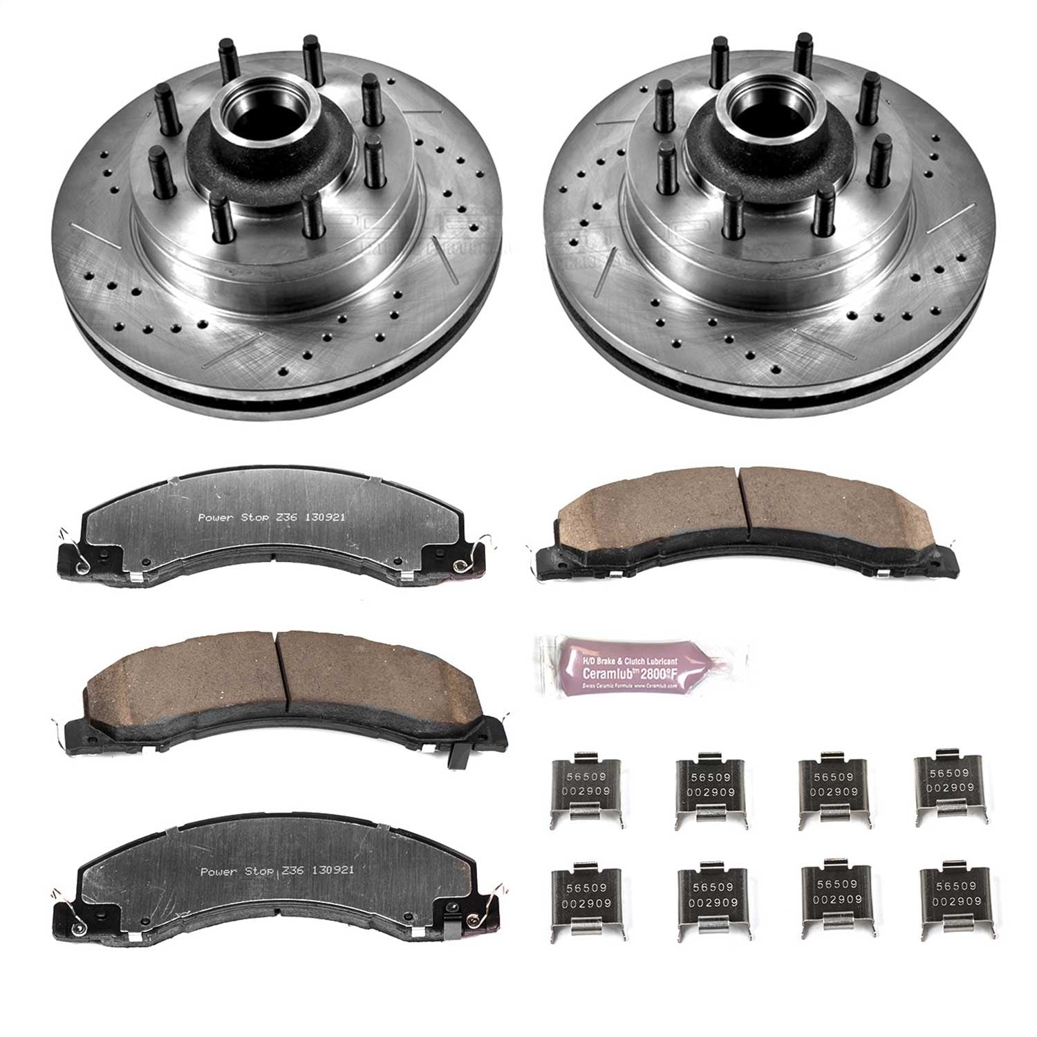 PowerStop Rear Z36 Truck & Tow Brake Kit | Ram 5500 (11-12) (K4722-36)