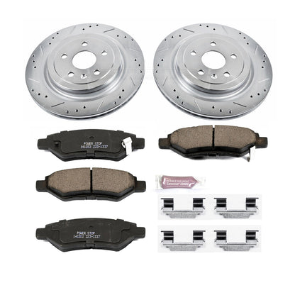 PowerStop Rear Z23 Evolution Sport Brake Kit | Cadillac CTS (08-14) (K4723)