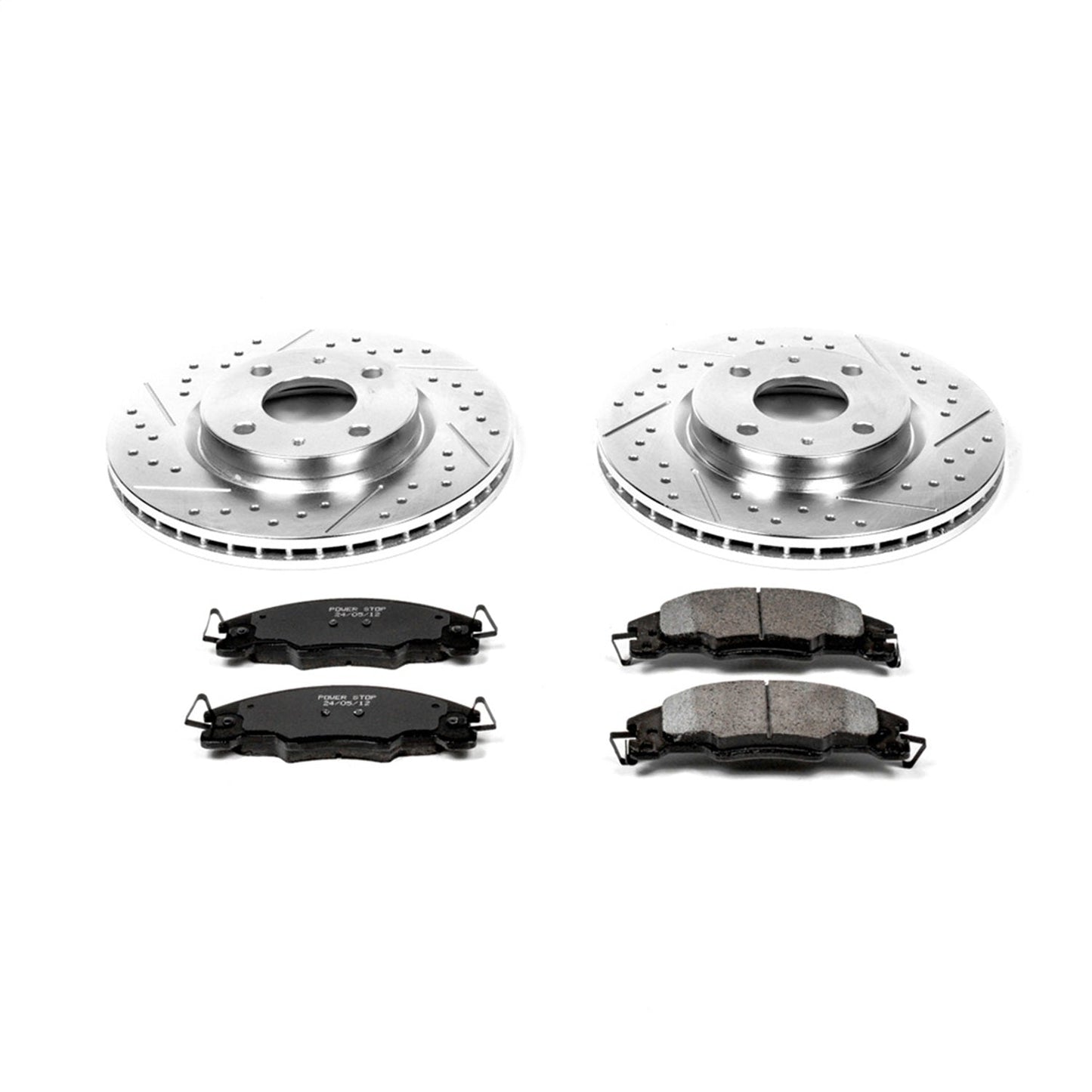 PowerStop Front Z23 Evolution Sport Brake Kit | Ford Focus (08-11) (K4726)