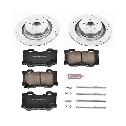 PowerStop Rear Z23 Evolution Sport Brake Kit | Infiniti G37 (08-13) (K4732)
