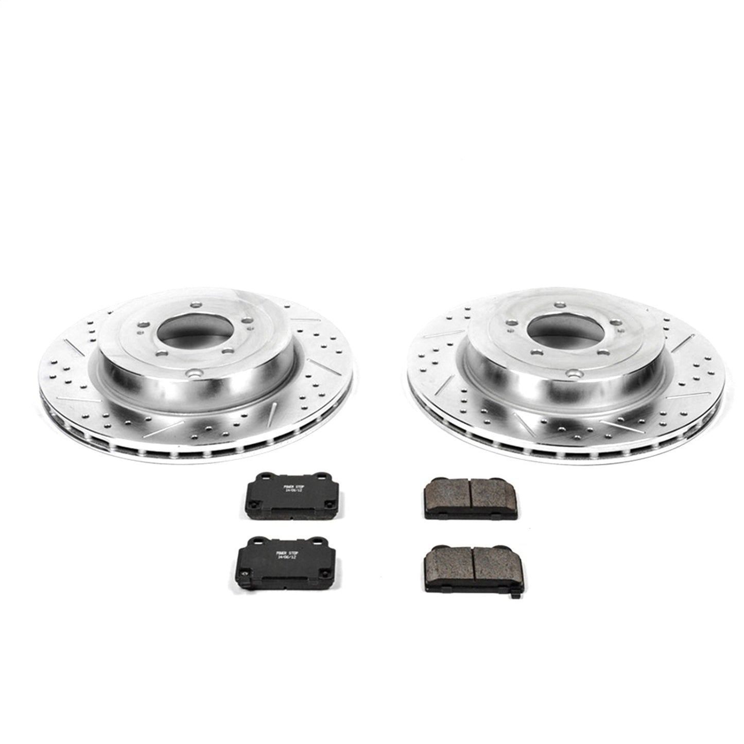 PowerStop Rear Z23 Evolution Sport Brake Kit | Mitsubishi Lancer (08-15) (K4741)