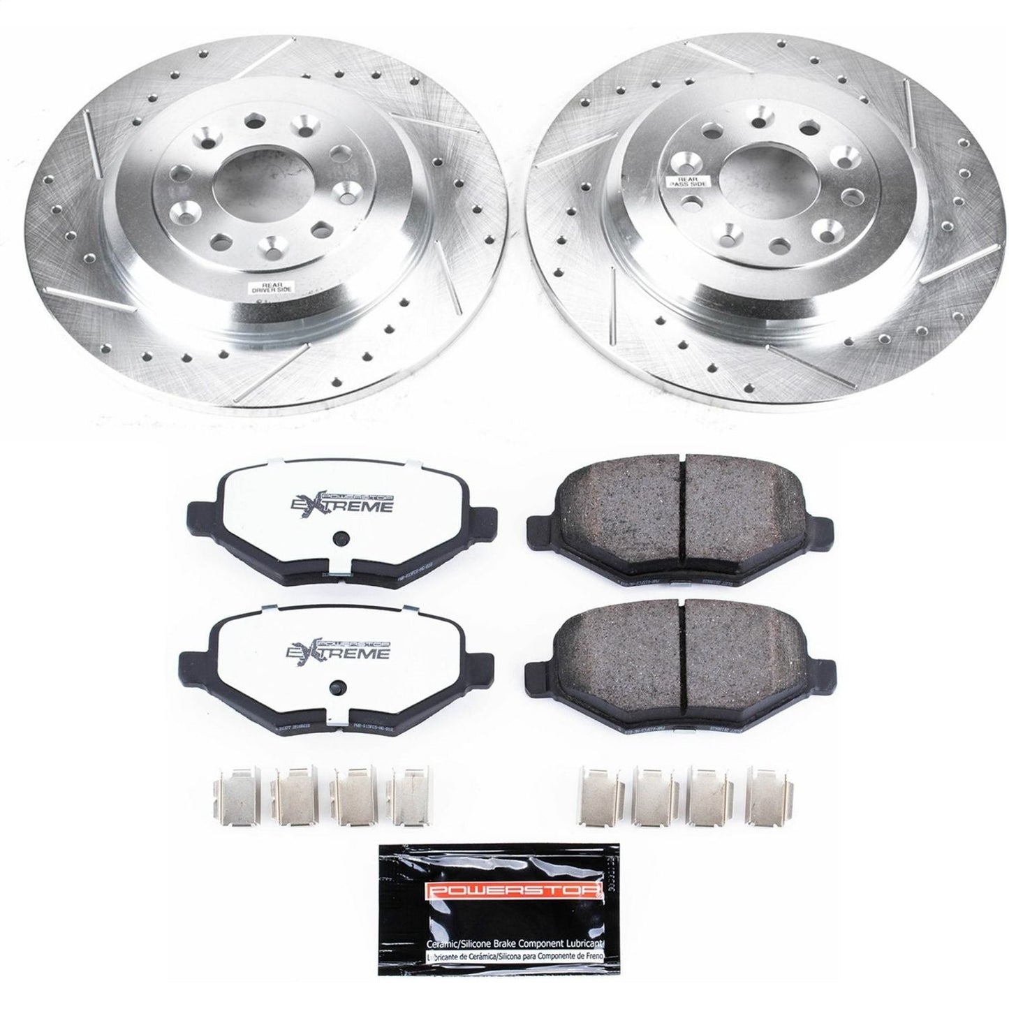 PowerStop Rear Z36 Truck & Tow Brake Kit | Ford Edge (11-15) (K4744-36)