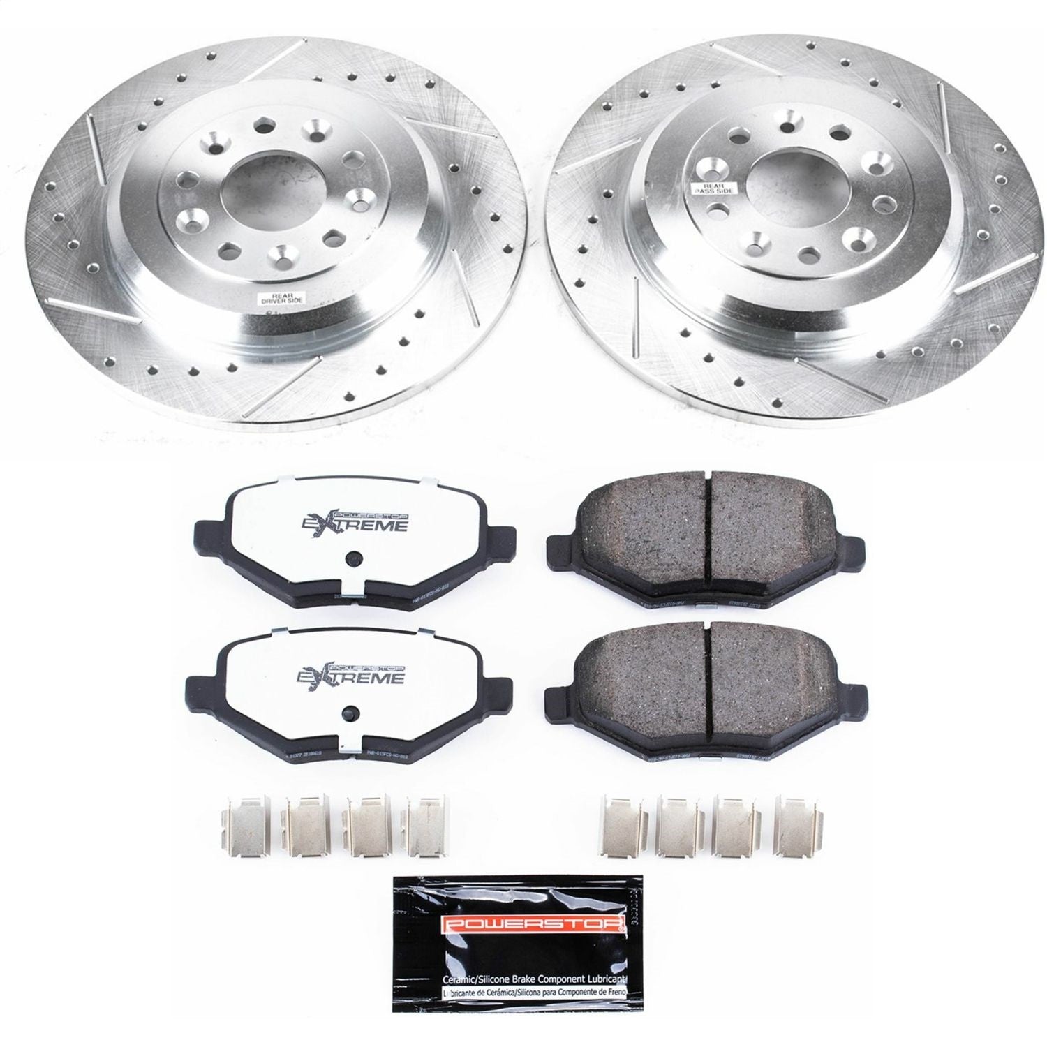 PowerStop Rear Z36 Truck & Tow Brake Kit | Ford Edge (11-15) (K4744-36)