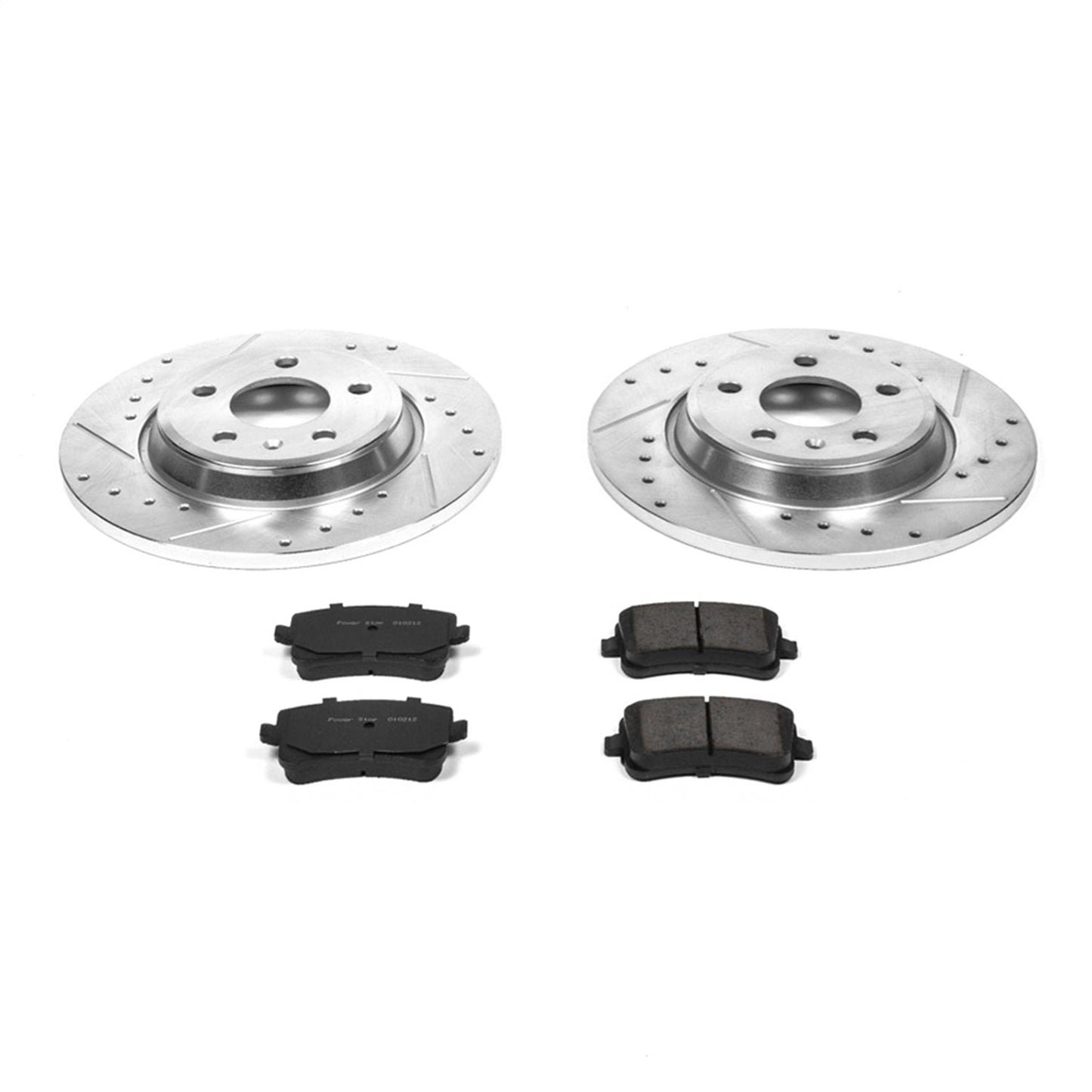 PowerStop Rear Z23 Evolution Sport Brake Kit | Audi A4 (09-16) (K4745)