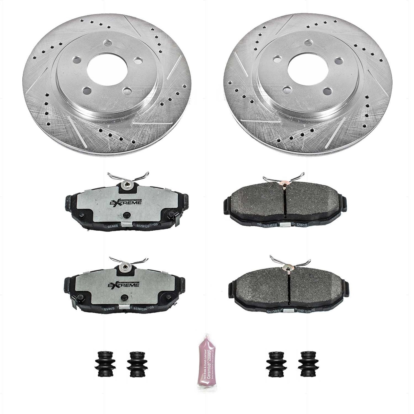 PowerStop Rear Z26 Street Warrior Brake Kit | Ford Mustang (11-14) (K4749-26)