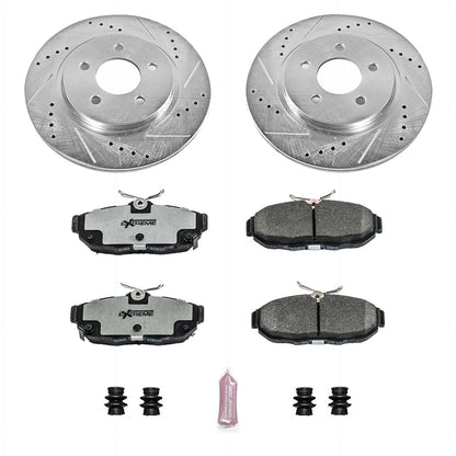PowerStop Rear Z26 Street Warrior Brake Kit | Ford Mustang (11-14) (K4749-26)