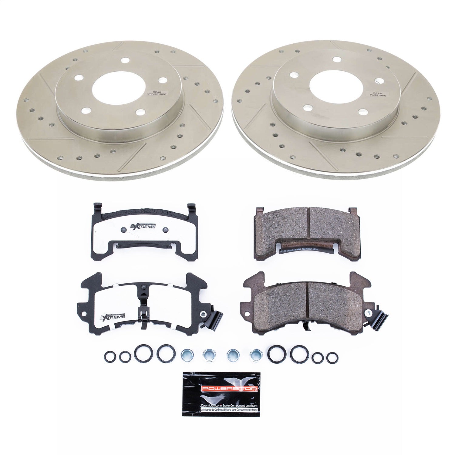 PowerStop Rear Z26 Street Warrior Brake Kit | Pontiac Firebird (79-81) (K4761-26)