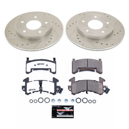 PowerStop Rear Z26 Street Warrior Brake Kit | Pontiac Firebird (79-81) (K4761-26)