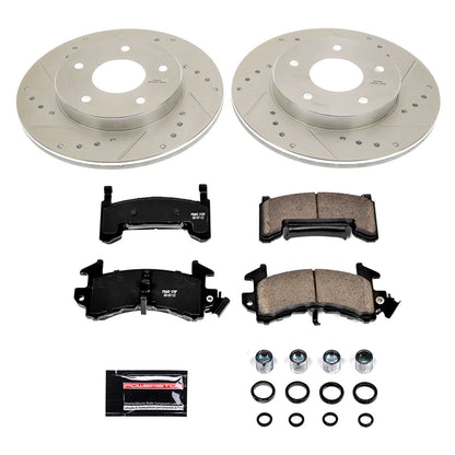 PowerStop Rear Z23 Evolution Sport Brake Kit | Pontiac Firebird (79-81) (K4761)