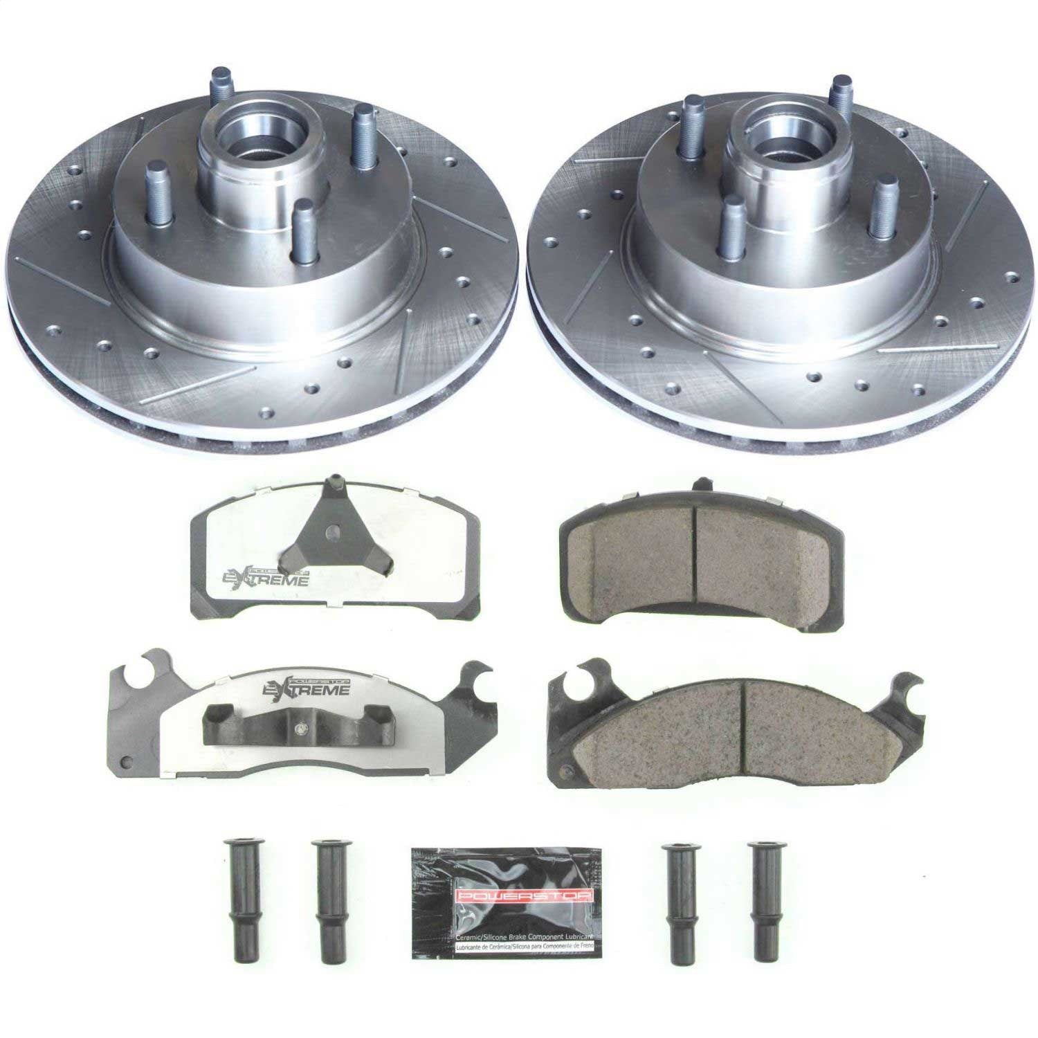 PowerStop Front Z26 Street Warrior Brake Kit | Ford Mustang (83-93) (K4816-26)