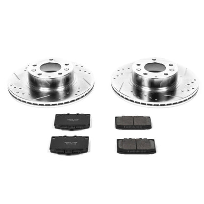 PowerStop Front Z23 Evolution Sport Brake Kit | Mazda RX-7 (93-95) (K4833)
