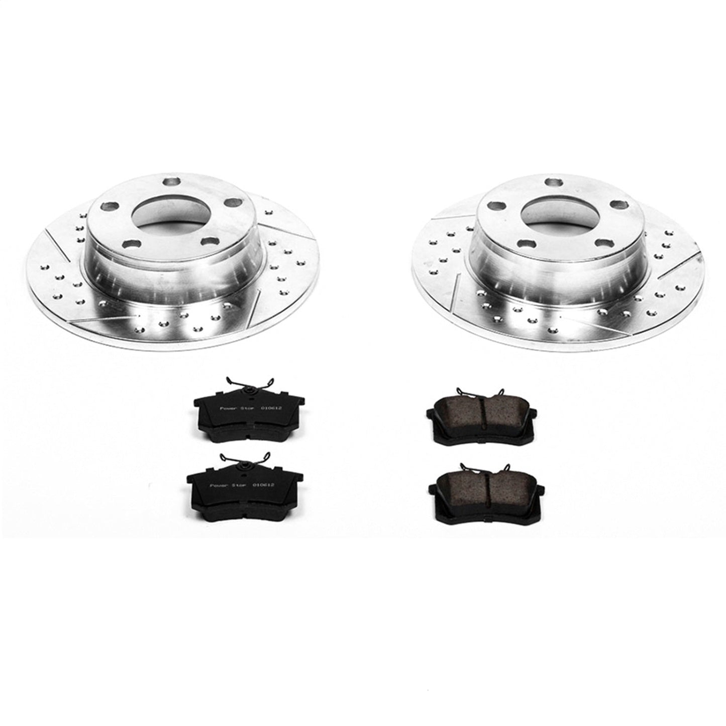 PowerStop Rear Z23 Evolution Sport Brake Kit | Audi A6 Quattro (99-04) (K4845)