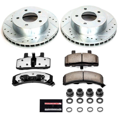 PowerStop Front Z36 Truck & Tow Brake Kit | Chevrolet Astro (90-02) (K4873-36)