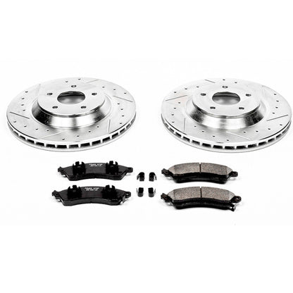 PowerStop Front Z23 Evolution Sport Brake Kit | Chevrolet Corvette (88-96) (K4913)
