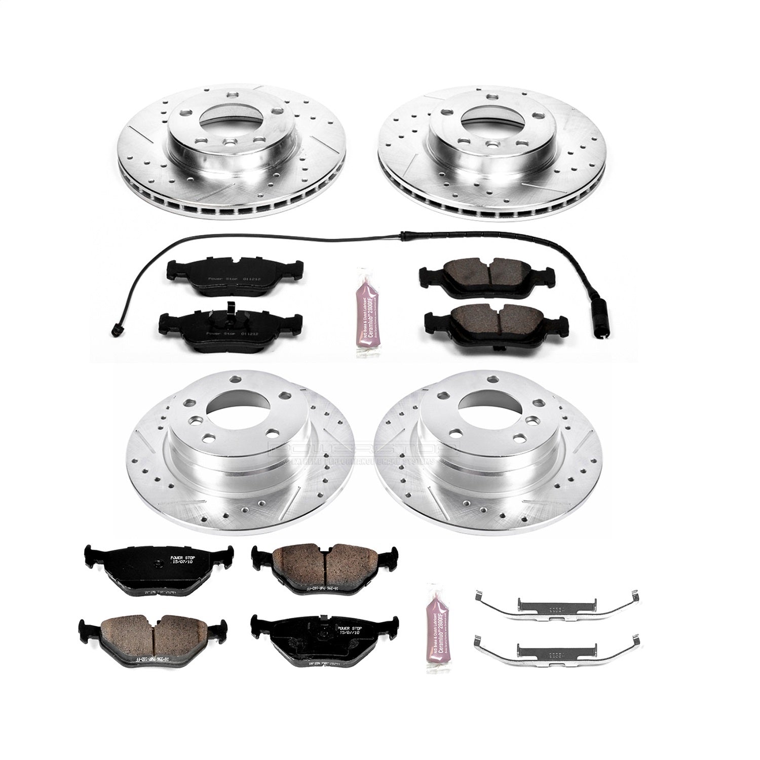 PowerStop Front & Rear Z23 Evolution Sport Brake Kit | BMW 318i (92-98) (K498)