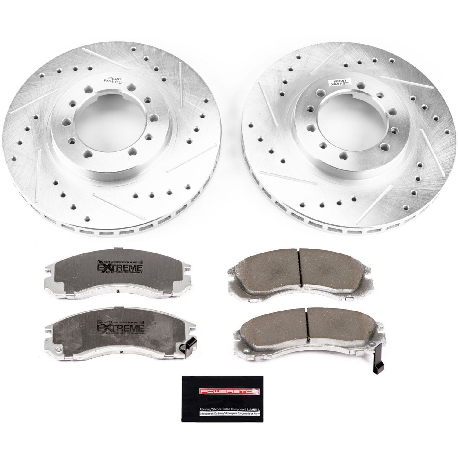 PowerStop Front Z26 Street Warrior Brake Kit | Mitsubishi Montero (91-96) (K4981-26)