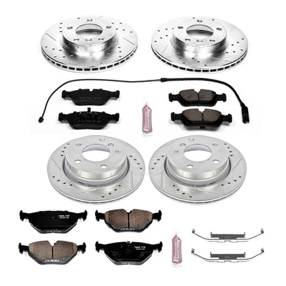 PowerStop Front & Rear Z23 Evolution Sport Brake Kit | BMW 323i (98-99) (K499)