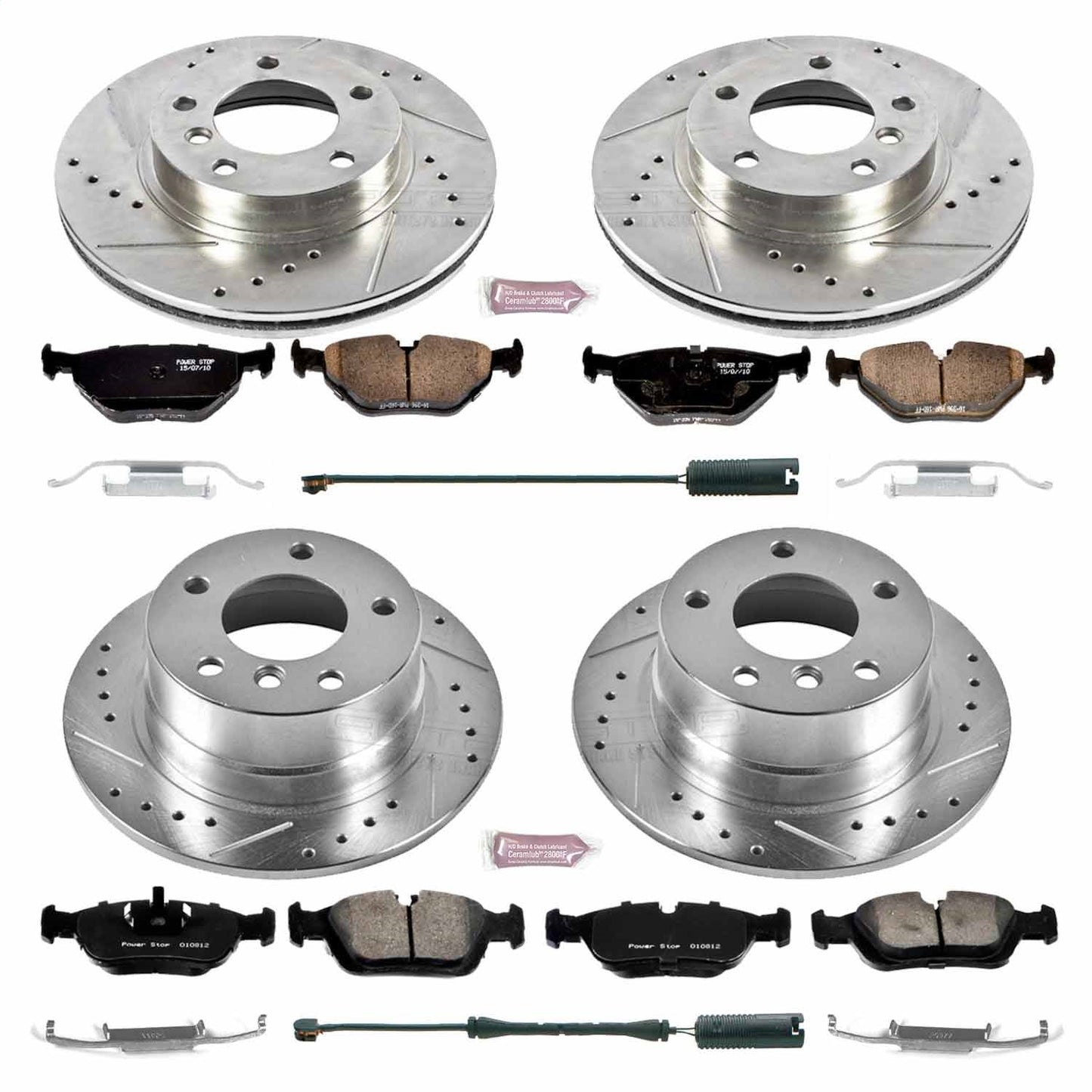 PowerStop Front & Rear Z23 Evolution Sport Brake Kit | BMW Z3 (97-02) (K500)