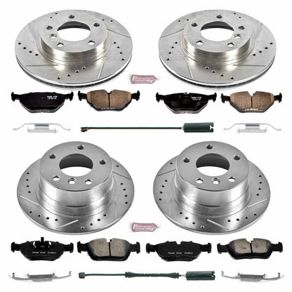 PowerStop Front & Rear Z23 Evolution Sport Brake Kit | BMW Z3 (97-02) (K500)