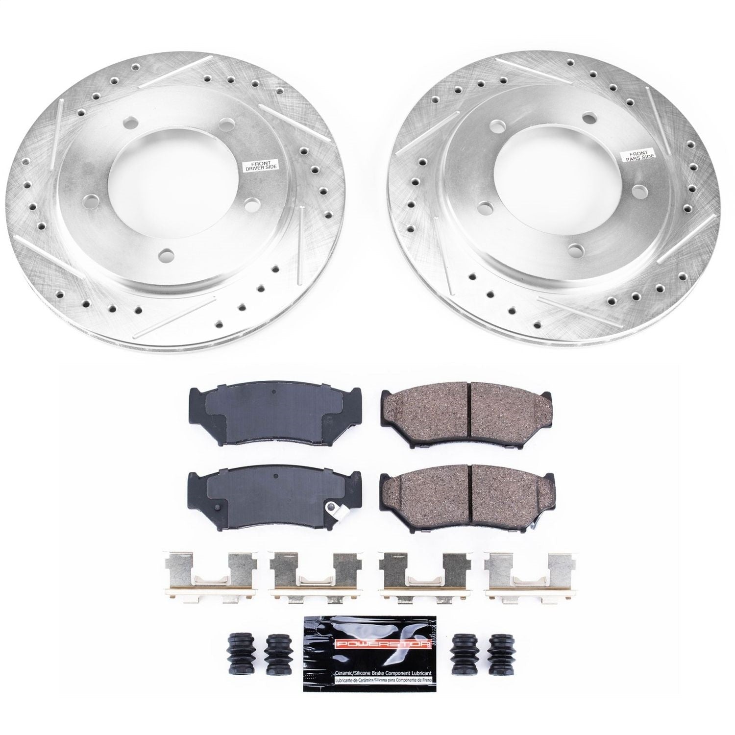 PowerStop Z23 Evolution Sport Front Brake Kit | Chevrolet Tracker (00-04) (K5014)