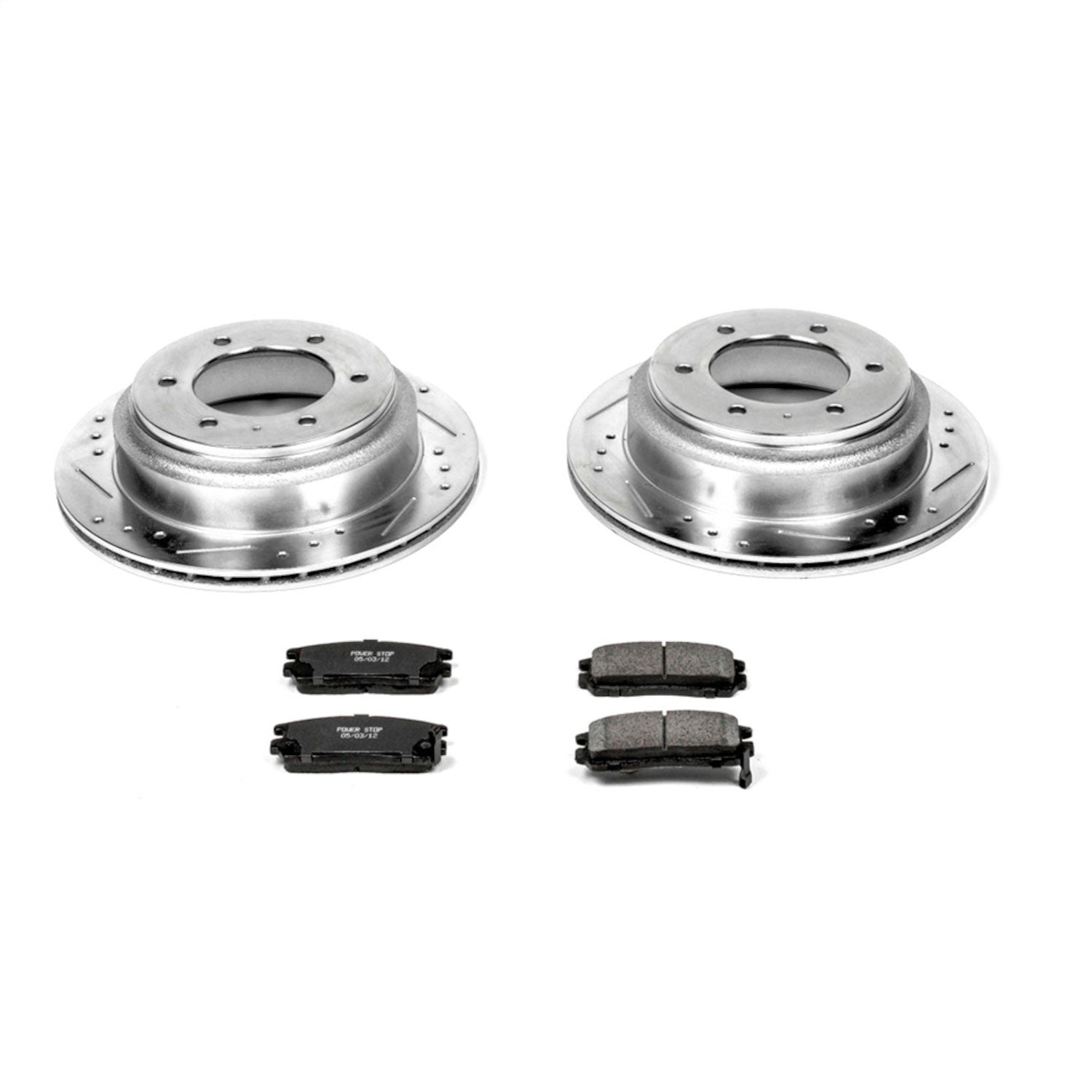 PowerStop Rear Z23 Evolution Sport Brake Kit | Acura SLX (96-99) (K5029)