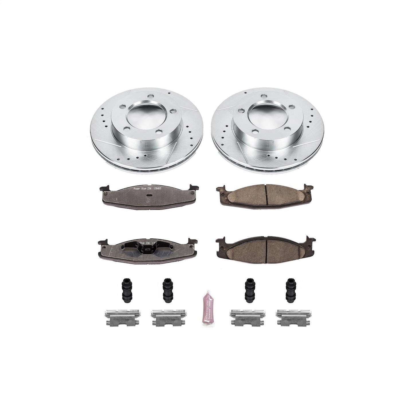 PowerStop Front Z36 Truck & Tow Brake Kit | Ford Bronco (94-96) (K5067-36)
