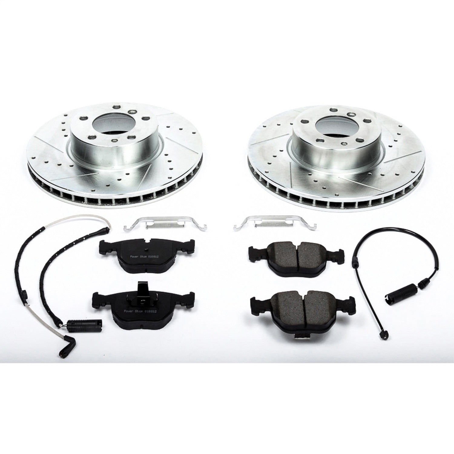 PowerStop Front Z23 Evolution Sport Brake Kit | BMW 540i (97-00) (K508)