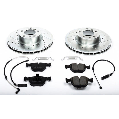 PowerStop Front Z23 Evolution Sport Brake Kit | BMW 540i (97-00) (K508)