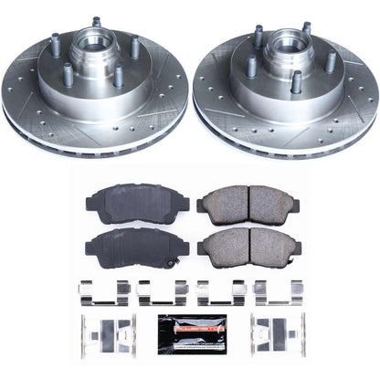 PowerStop Front Z23 Evolution Sport Brake Kit | Ford Ranger (98-02) (K5083)