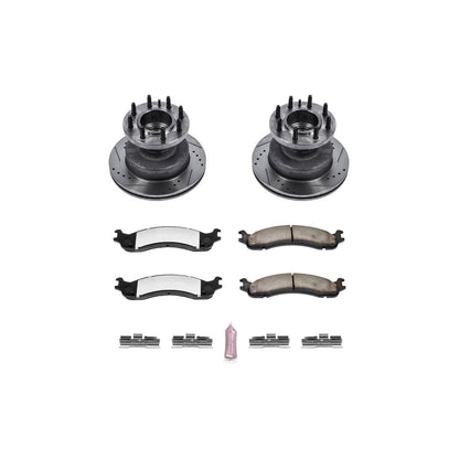 PowerStop Front Z36 Truck & Tow Brake Kit | Ford E-450 Super Duty (03-07) (K5084-36)