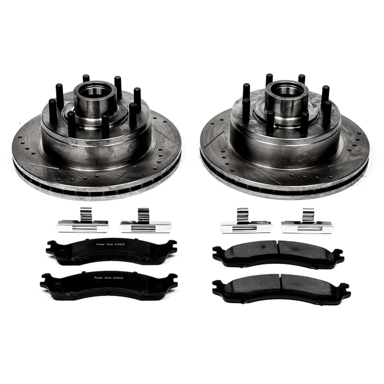 PowerStop Front Z23 Evolution Brake Kit | Ford E-350 Super Duty (99-07) (K5088)