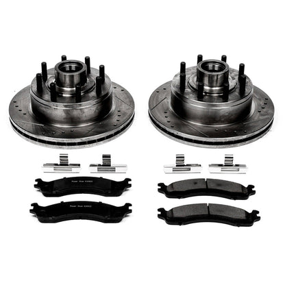 PowerStop Front Z23 Evolution Brake Kit | Ford E-350 Super Duty (99-07) (K5088)