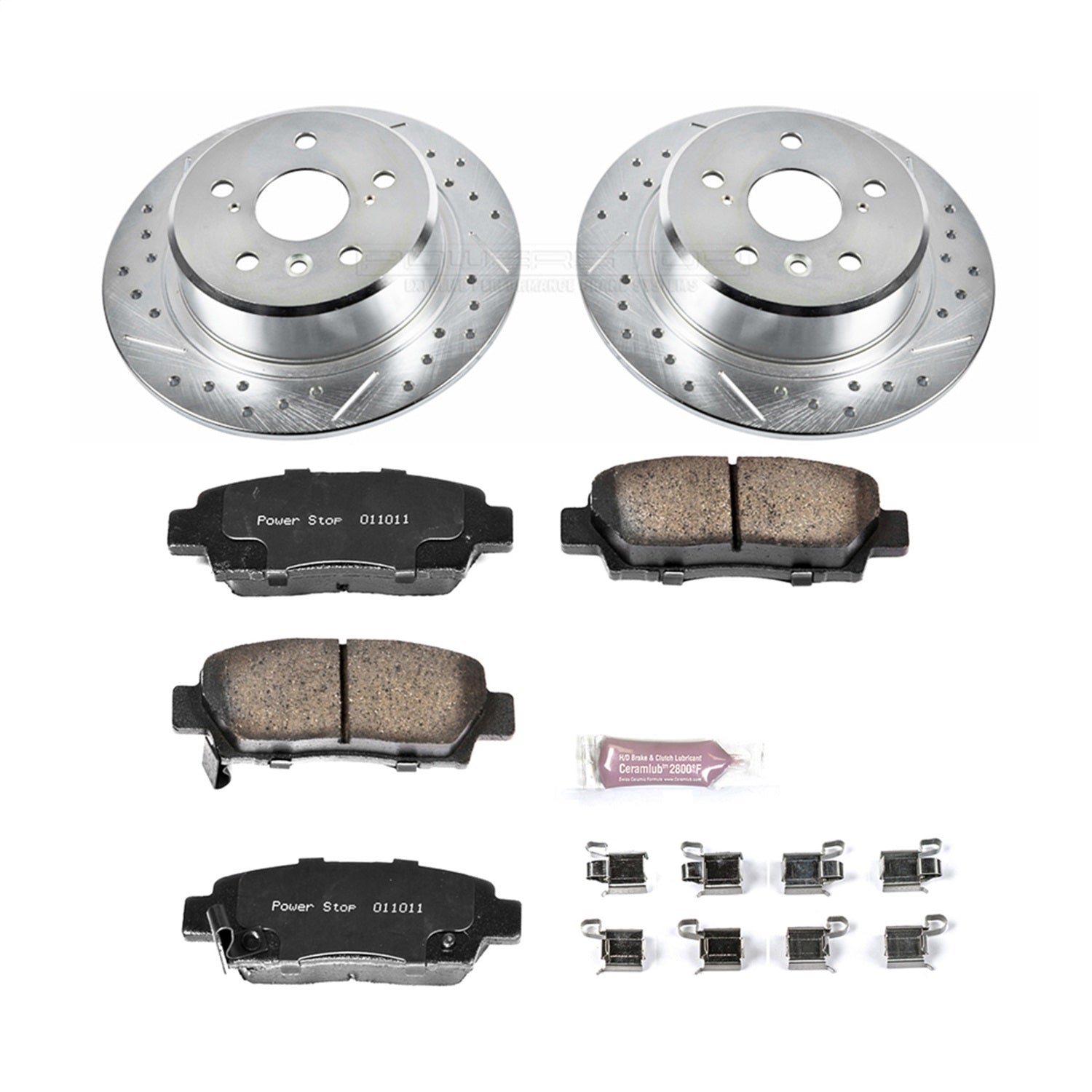 PowerStop Rear Z23 Evolution Sport Brake Kit | Toyota Avalon (95-99) (K5103)