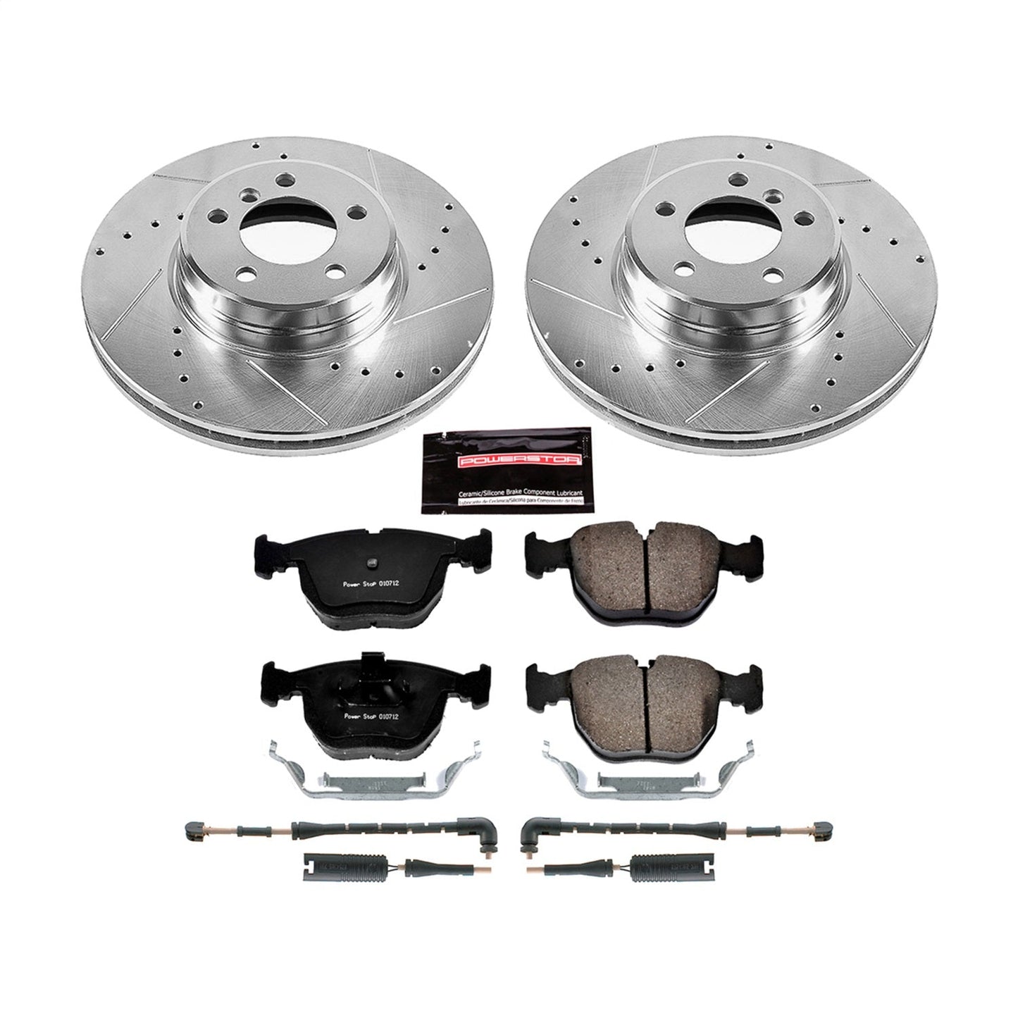 PowerStop Front Z23 Evolution Sport Brake Kit | Land Rover Range Rover (03-05) (K5111)